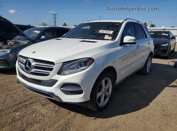 4JGDA5GB2KB216034 2019 MERCEDES-BENZ GLE White Trasero izquierdo