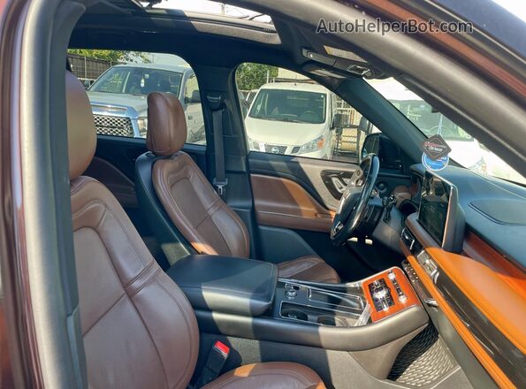 5LM5J7WC4LGL18575 2020 LINCOLN AVIATOR Burgundy Հետևի տեսք