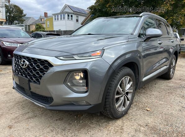 5NMS3CADXKH050958 2019 HYUNDAI SANTA FE Gray Հետևի աջ