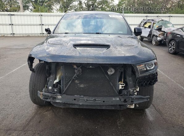1C4SDJGJ3LC193085 2020 DODGE DURANGO Black Rear view