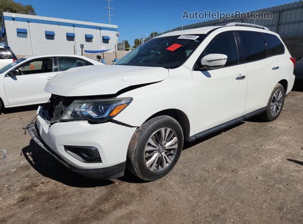 5N1DR2MN3JC614061 2018 NISSAN PATHFINDER Белый 