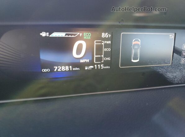 JTDBVRBD9JA003974 2018 TOYOTA MIRAI Black Հետևի նստատեղերի տեսք
