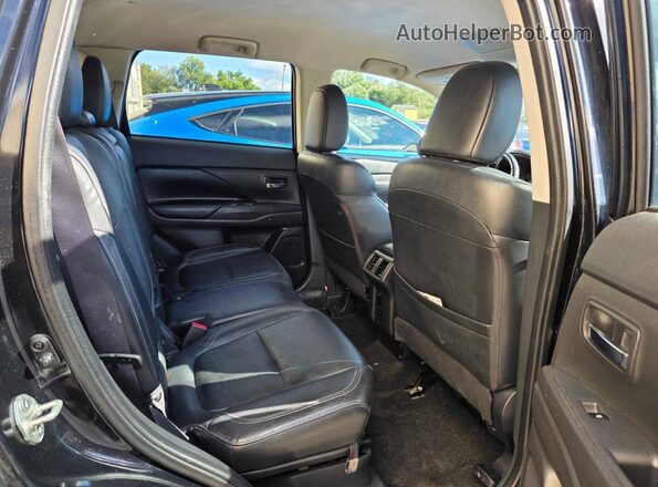 JA4AD3A37LZ031551 2020 MITSUBISHI OUTLANDER Black წინა სალონის ხედი