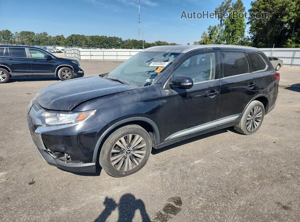 JA4AZ3A3XKZ039045 2019 MITSUBISHI OUTLANDER Black Tył lewy