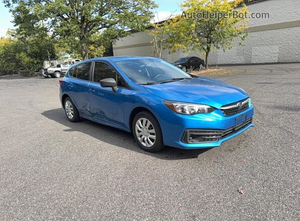 4S3GTAA62L1706254 2020 SUBARU IMPREZA Blue Tył lewy