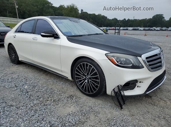 WDDUG6GB8JA346550 2018 MERCEDES-BENZ S-CLASS Белый 