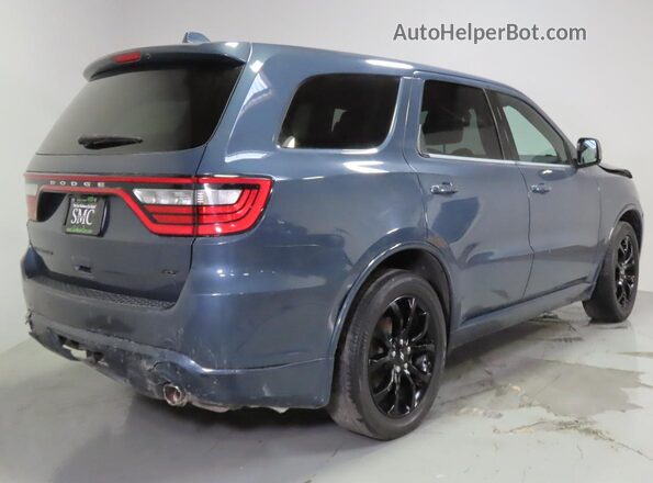 1C4RDHDG8LC184253 2020 DODGE DURANGO Синий Передняя правая четверть
