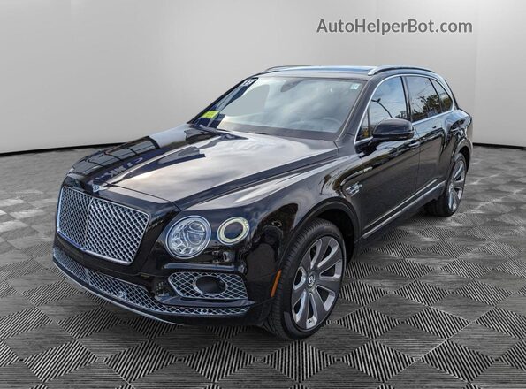 SJAAC2ZV8JC021962 2018 BENTLEY BENTAYGA Черный Задняя левая четверть