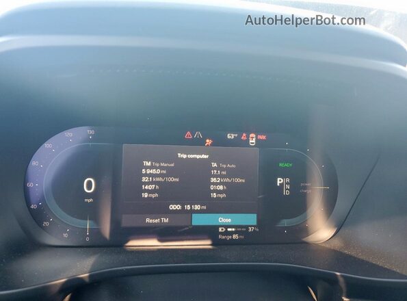 YV4ED3GL0P2057824 2023 VOLVO C40 Синий Вид задних сидений