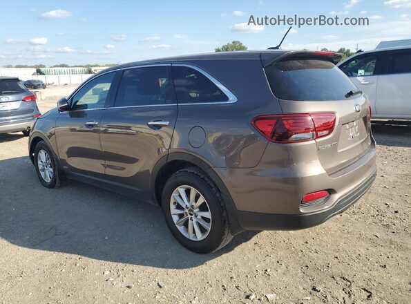 5XYPGDA59KG493184 2019 KIA SORENTO Brown Trasero derecho