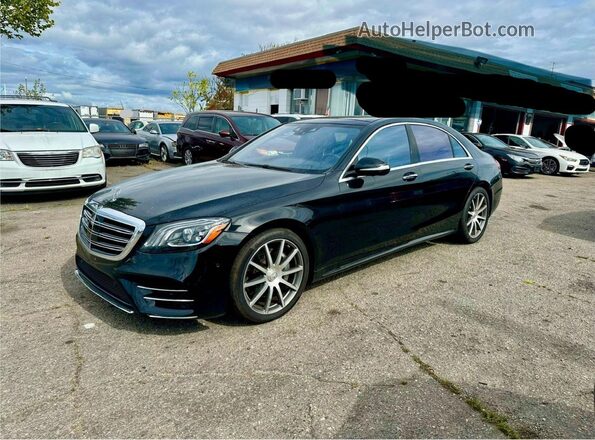 WDDUG8GB4KA430670 2019 MERCEDES-BENZ S Black 