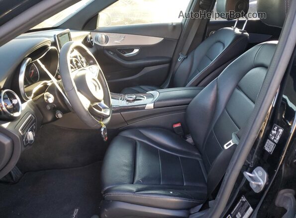 55SWF4HB2JU239606 2018 MERCEDES-BENZ C Black 