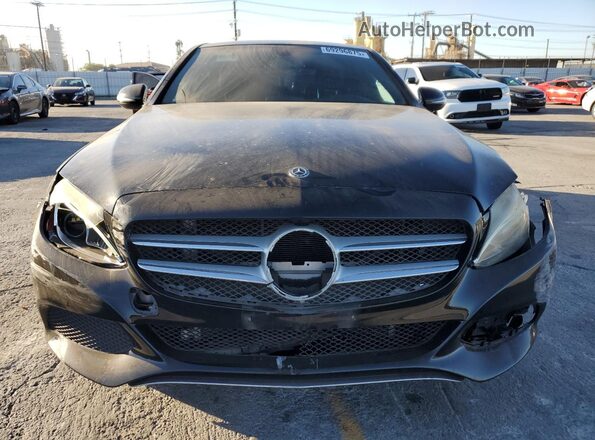 55SWF4HB2JU239606 2018 MERCEDES-BENZ C Black 