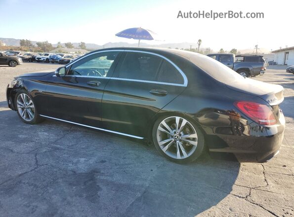 55SWF4HB2JU239606 2018 MERCEDES-BENZ C Black 