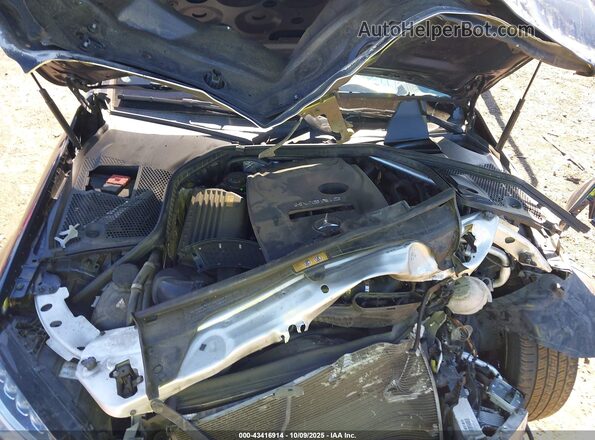 55SWF4HB2JU260018 2018 MERCEDES-BENZ C 350E Blue Հետևի տեսք
