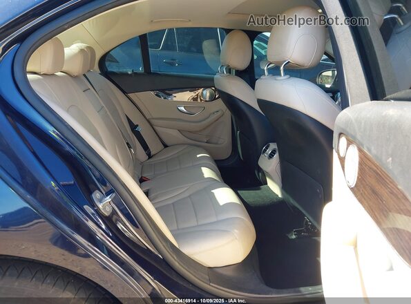 55SWF4HB2JU260018 2018 MERCEDES-BENZ C 350E Blue VIN կոդի պիտակի տեսք