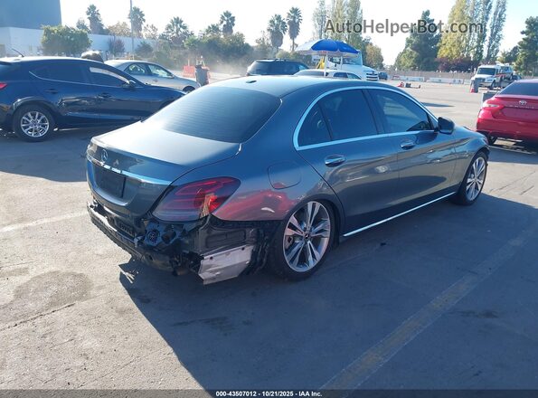 55SWF4HBXJU272305 2018 MERCEDES-BENZ C 350E Gray Հետևի աջ