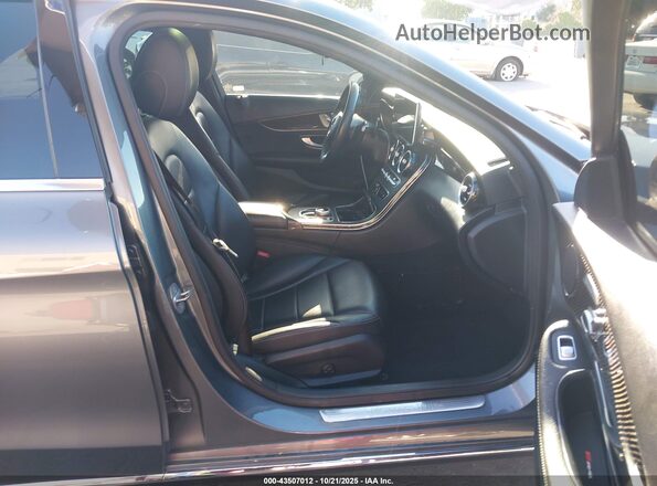 55SWF4HBXJU272305 2018 MERCEDES-BENZ C 350E Gray Սալոնի դիմացի տեսք