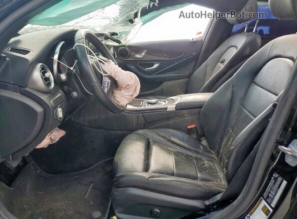55SWF4JB2JU255850 2018 MERCEDES-BENZ C Black 