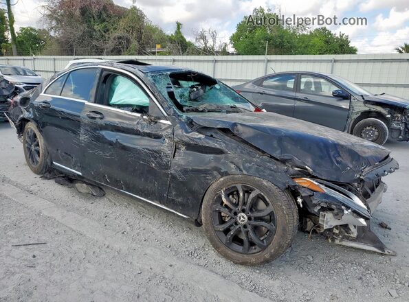 55SWF4JB2JU255850 2018 MERCEDES-BENZ C Black 