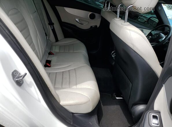 55SWF4JB9JU237233 2018 MERCEDES-BENZ C White 