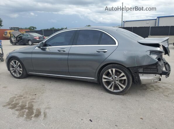 55SWF4JB9JU239905 2018 MERCEDES-BENZ C Gray 