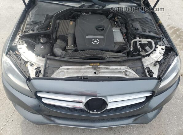 55SWF4JB9JU239905 2018 MERCEDES-BENZ C Gray 