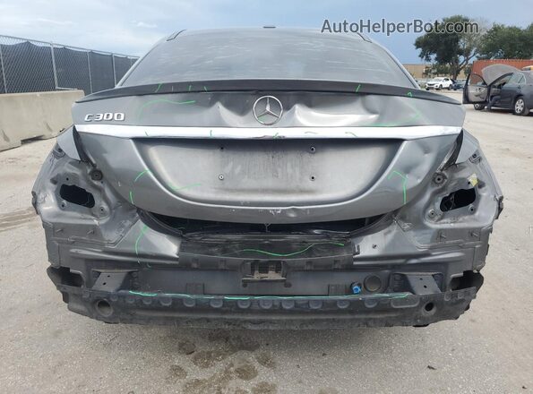 55SWF4JB9JU239905 2018 MERCEDES-BENZ C Gray 