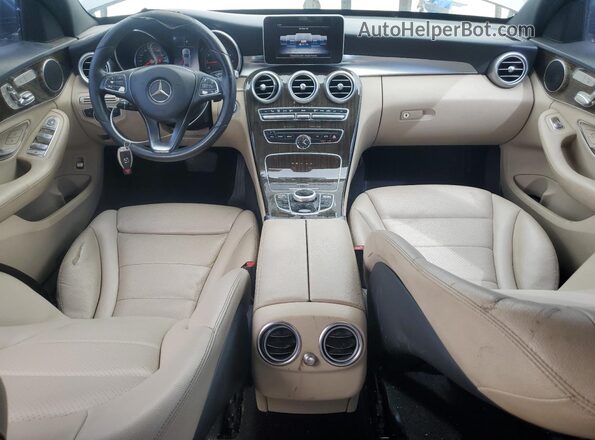 55SWF4JB9JU239905 2018 MERCEDES-BENZ C Gray 