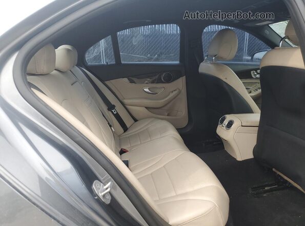 55SWF4JB9JU239905 2018 MERCEDES-BENZ C Gray 