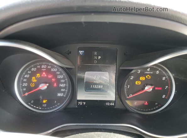 55SWF4JB9JU254727 2018 MERCEDES-BENZ C Белый 