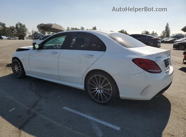 55SWF4JB9JU254727 2018 MERCEDES-BENZ C Белый 