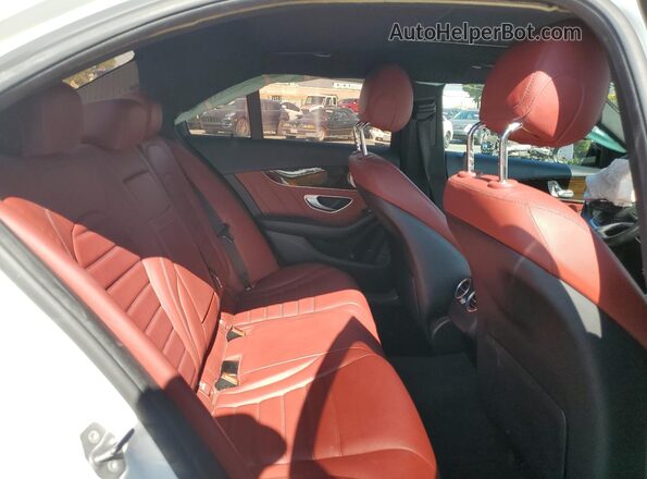 55SWF4JB9JU254727 2018 MERCEDES-BENZ C Белый 
