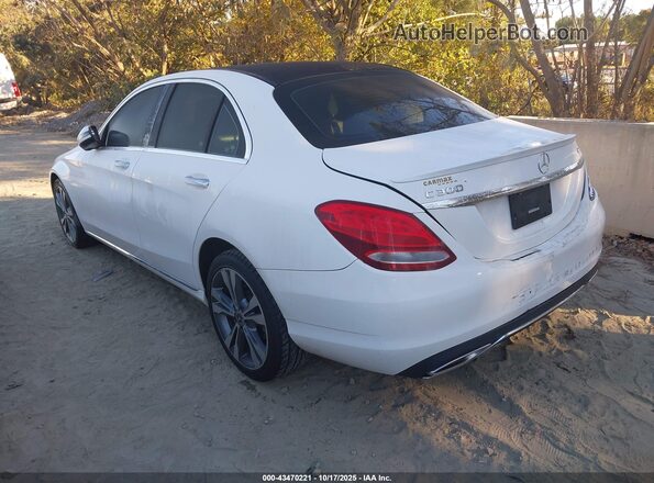 55SWF4KB2JU280911 2018 MERCEDES-BENZ C-CLASS White 