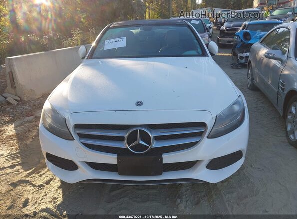 55SWF4KB2JU280911 2018 MERCEDES-BENZ C-CLASS White 