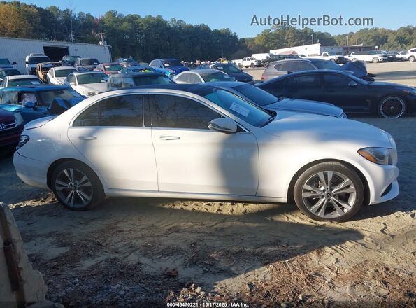 55SWF4KB2JU280911 2018 MERCEDES-BENZ C-CLASS White 