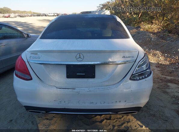 55SWF4KB2JU280911 2018 MERCEDES-BENZ C-CLASS White 