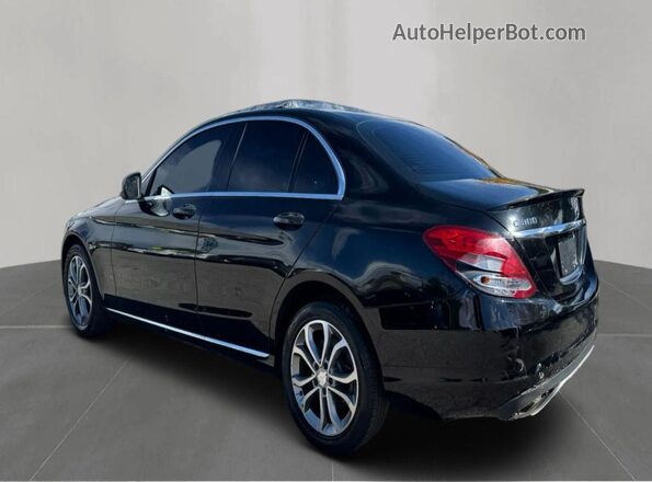55SWF4KB3GU104684 2016 MERCEDES-BENZ C-CLASS Black წინა მარჯვენა