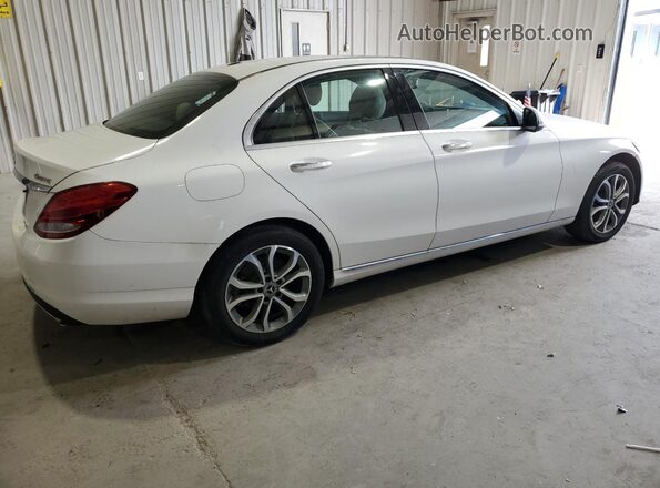 55SWF4KB7JU239772 2018 MERCEDES-BENZ C White 