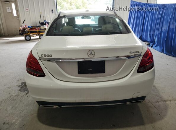 55SWF4KB7JU239772 2018 MERCEDES-BENZ C White 