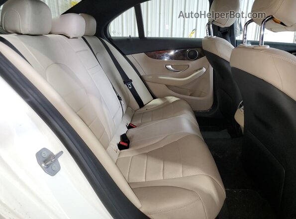 55SWF4KB7JU239772 2018 MERCEDES-BENZ C White 