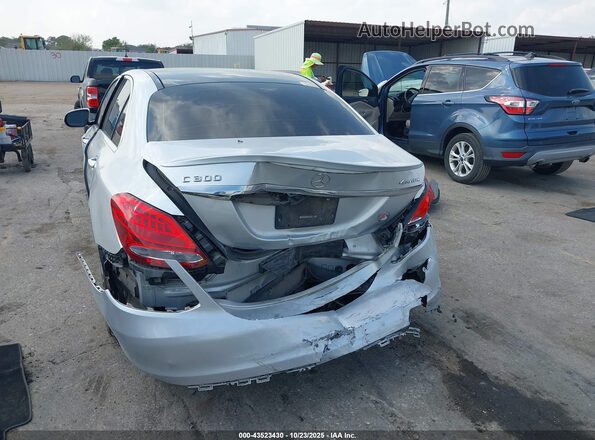 55SWF4KBXGU117240 2016 MERCEDES-BENZ C-CLASS Silver Դիմացի տեսք
