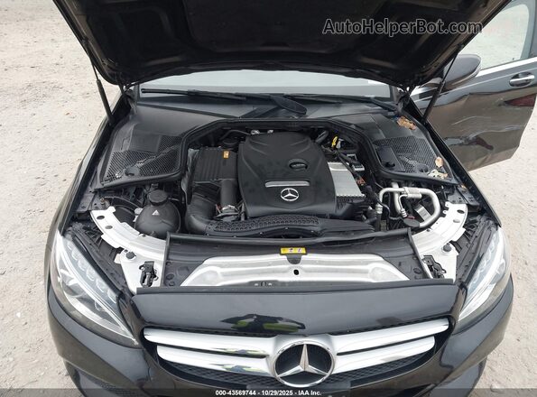 55SWF4KBXHU186883 2017 MERCEDES-BENZ C-CLASS Black Rear view