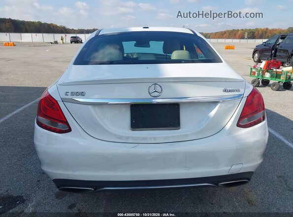 55SWF4KBXJU280977 2018 MERCEDES-BENZ C-CLASS White 