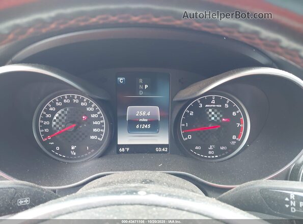 55SWF6EB3HU193682 2017 MERCEDES-BENZ AMG C 43 Black Rear seats view