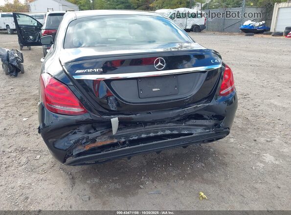 55SWF6EB3HU193682 2017 MERCEDES-BENZ AMG C 43 Black Front view