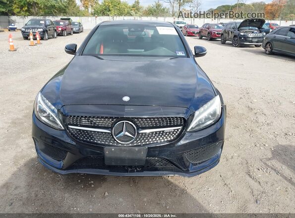 55SWF6EB3HU193682 2017 MERCEDES-BENZ AMG C 43 Black Instrument cluster view