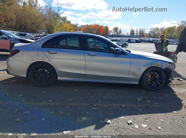 55SWF6EB4HU181590 2017 MERCEDES-BENZ AMG C 43 Silver Vista interior de 360 grados