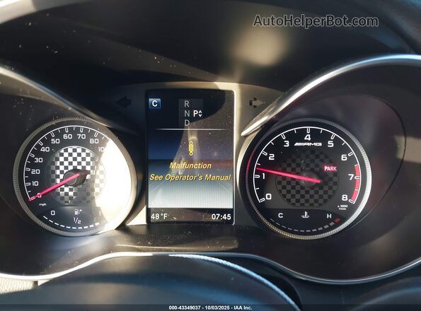 55SWF6EB5JU245139 2018 MERCEDES-BENZ AMG C 43 White Widok tylnych siedzeń