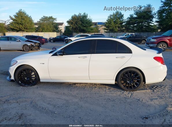 55SWF6EB5JU245139 2018 MERCEDES-BENZ AMG C 43 White Widok wnętrza 360 stopni